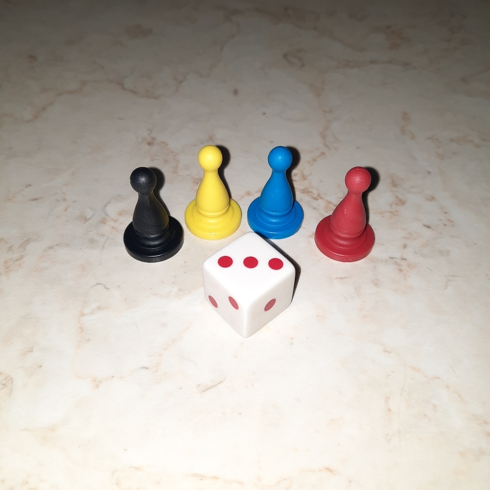 Vintage 1990 Golf By Rules Game Replacement Pieces